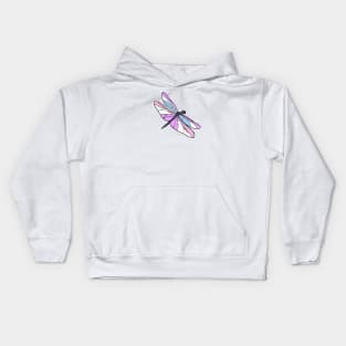 Bigender Dragonfly Kids Hoodie